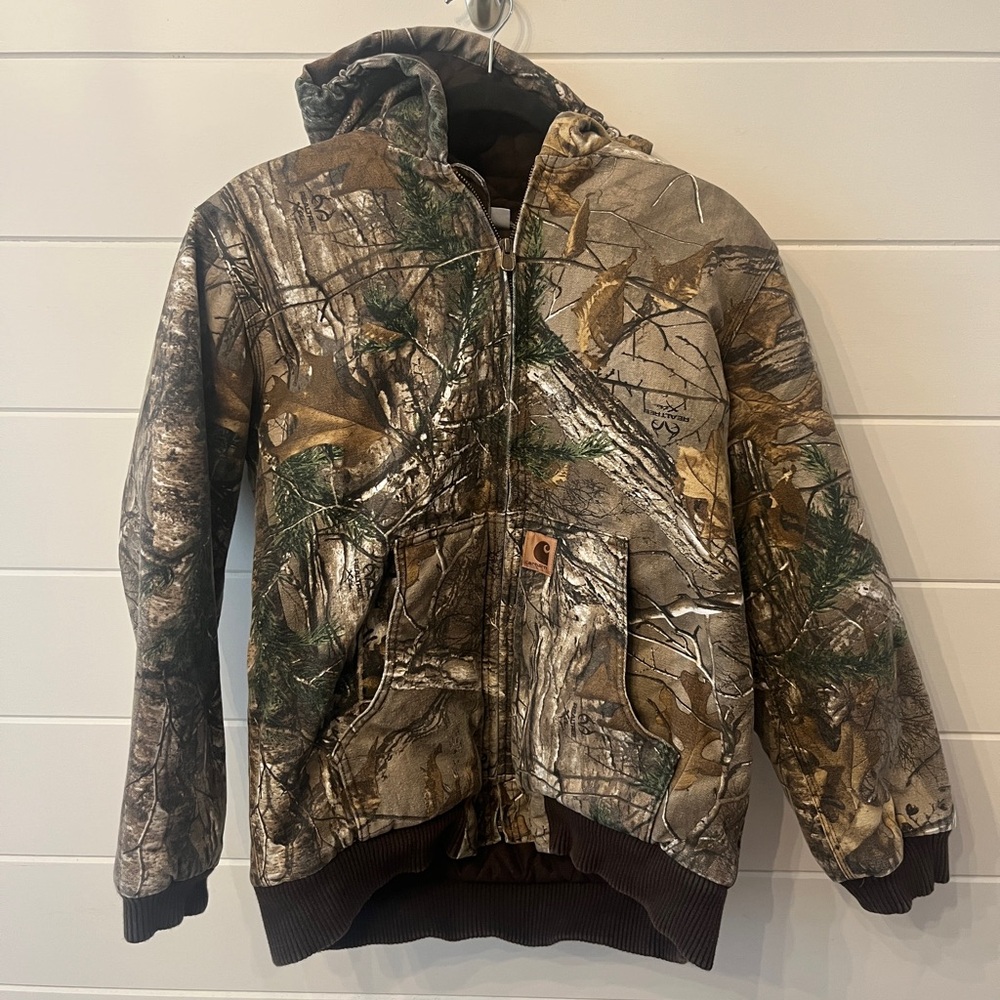 Carhartt Camouflage Hooded Jacket